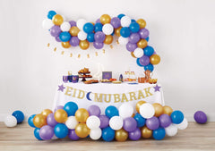 Illuminating LED Moon Light Stand for Eid Celebrations