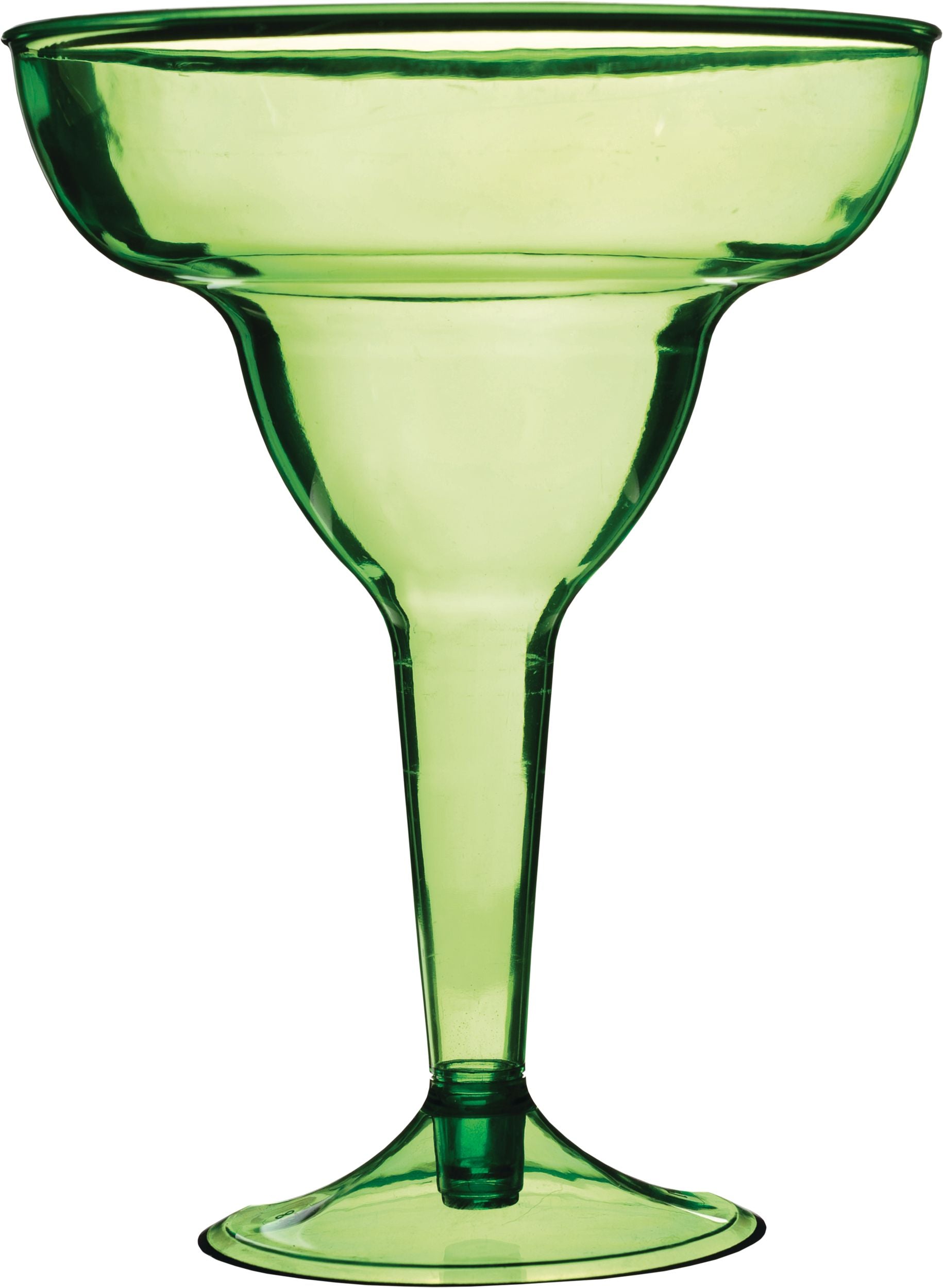 Bright Pink Disposable Margarita Glasses - 20ct