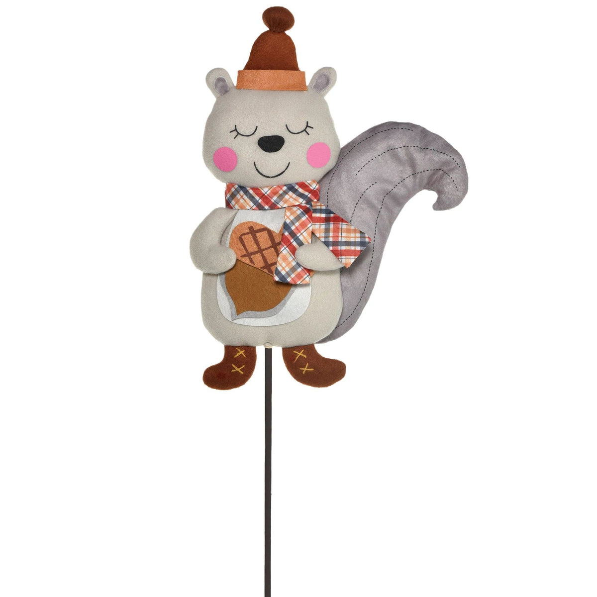 Harvest Squirrel Stake Lawn Sign - 36"