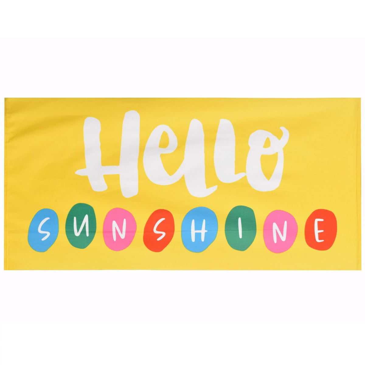 Hello Sunshine Beach Towel