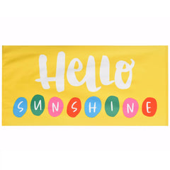 Hello Sunshine Beach Towel