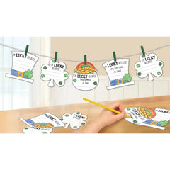 Lucky Paper Garland for St. Patrick's Day