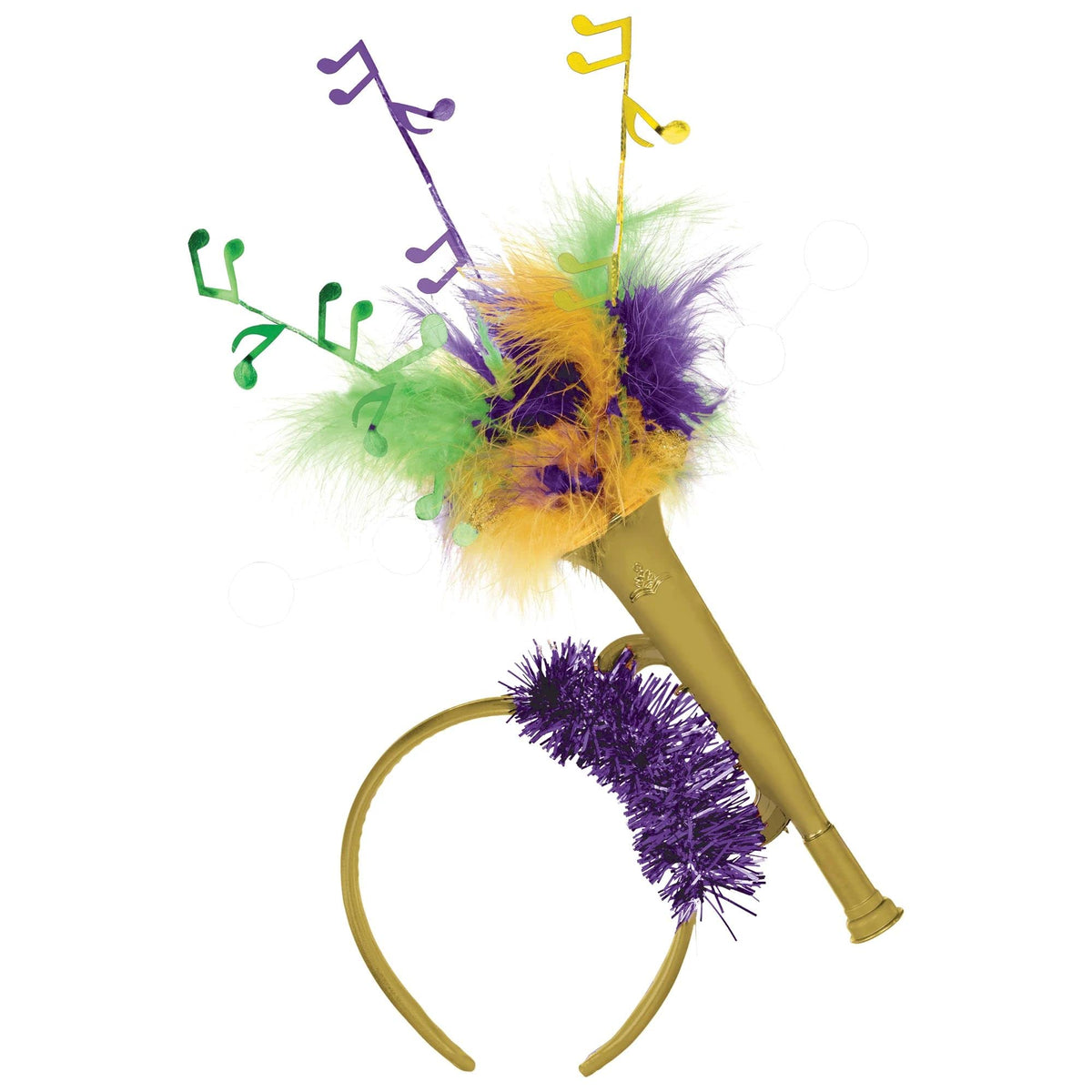 Mardi Gras Trumpet Headband