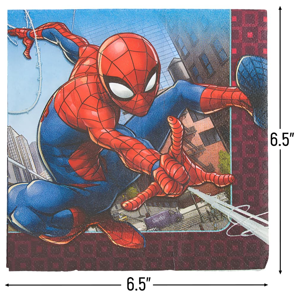Spider-Man Webbed Wonder Lunch Napkins