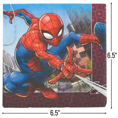 Spider-Man Webbed Wonder Lunch Napkins