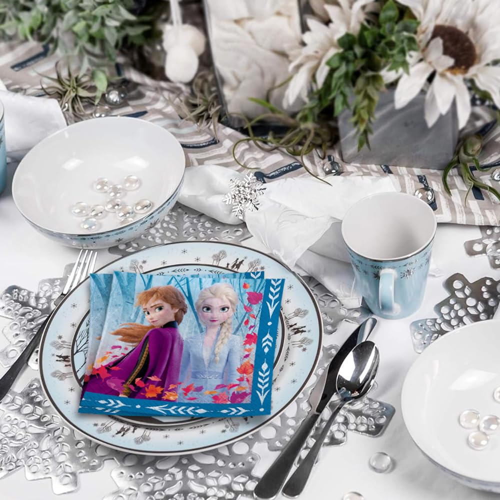 Disney Frozen 2 Lunch Napkins for Kids' Birthday Parties