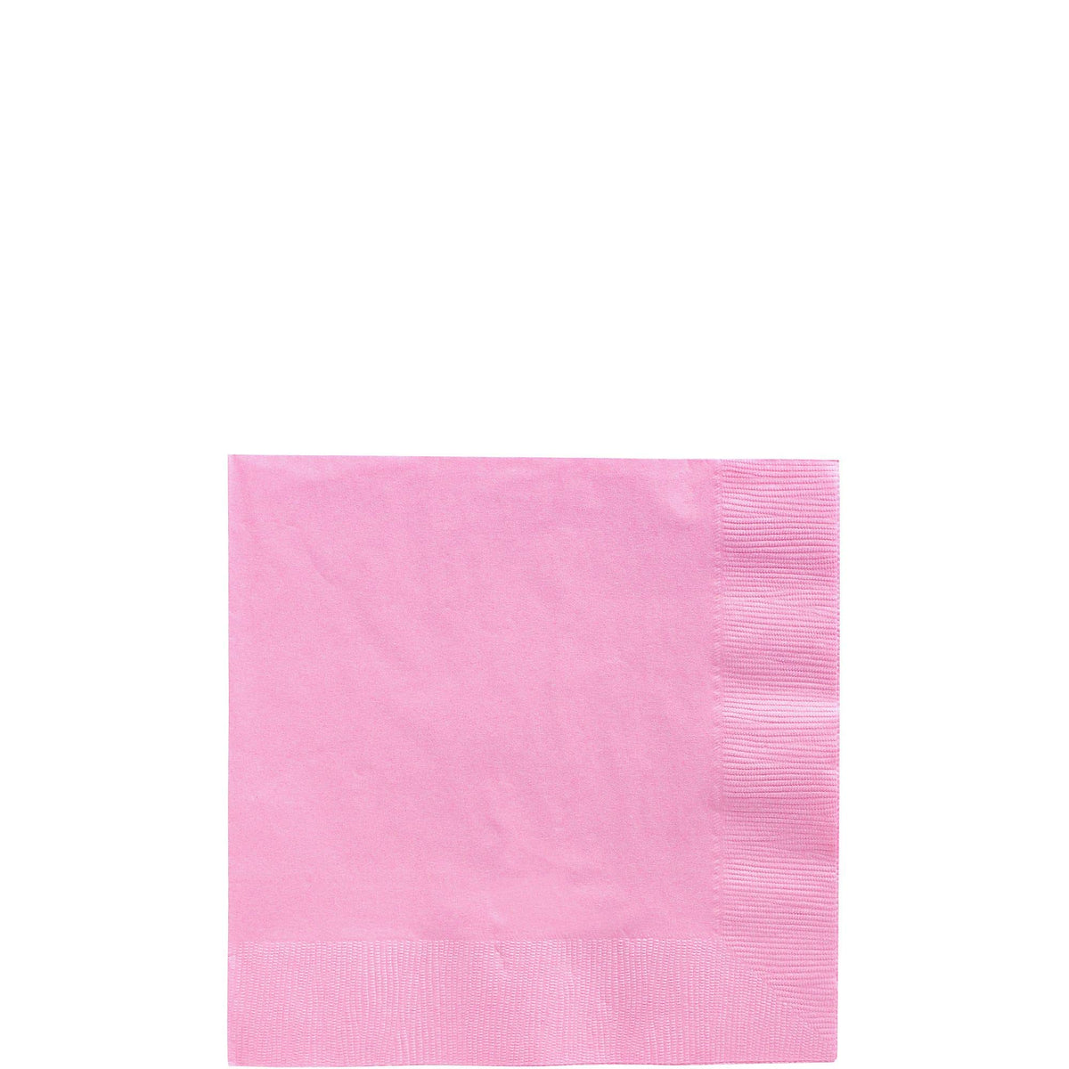 New Pink Solid Color Beverage Napkins