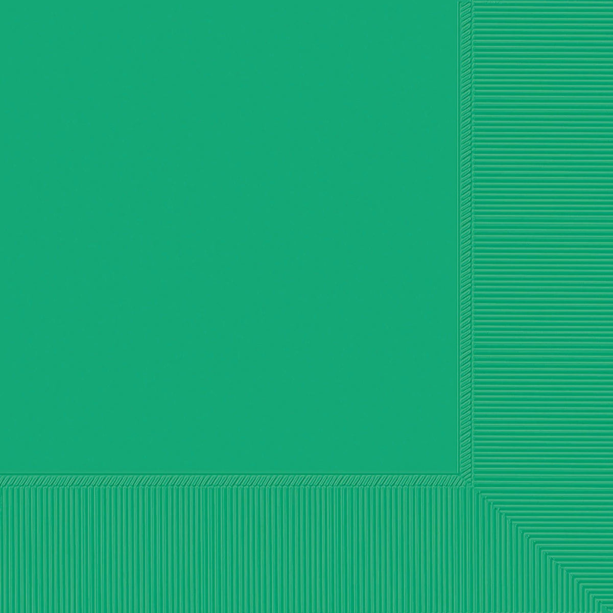 Festive Green Lunch Napkins - Solid Color