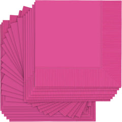 Bright Pink Luncheon Napkins - 50ct