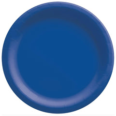 Royal Blue 10" Solid Paper Dinner Plates
