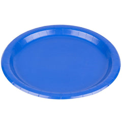 Royal Blue 10" Solid Paper Dinner Plates