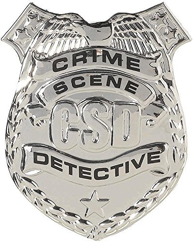 Authentic-Look Halloween Police Badge Accessory