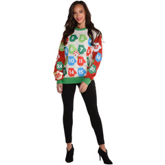 Christmas Countdown Ugly Sweater - Adult S/M