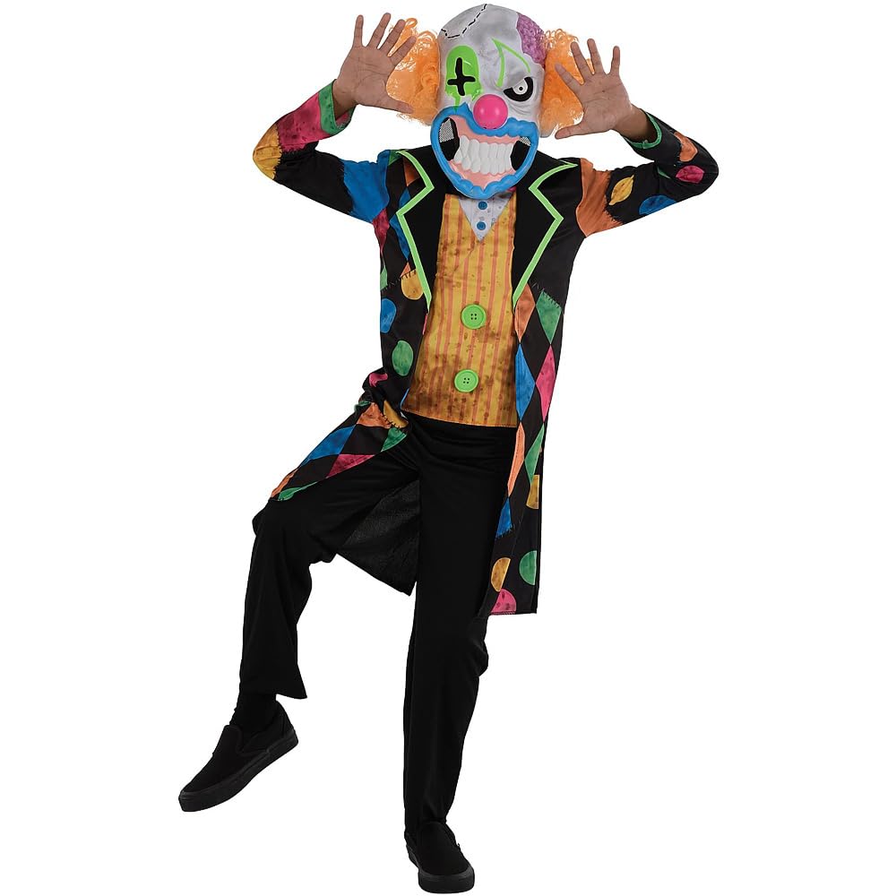 Boys' XL Berserker the Clown Halloween Costume