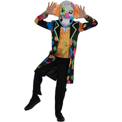Boys' XL Berserker the Clown Halloween Costume