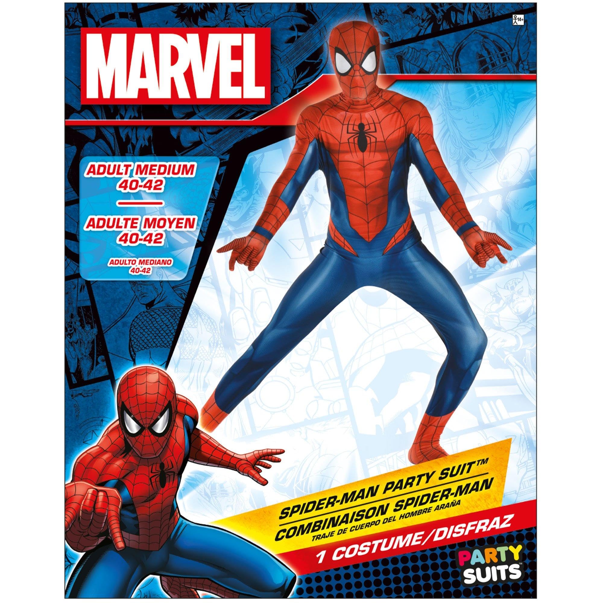 Marvel Spider-Man Classic Adult Costume - XL