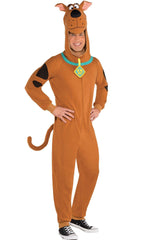Scooby-Doo Adult Zipster Costume L/XL