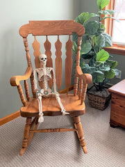36" Posable Skeleton Halloween Prop