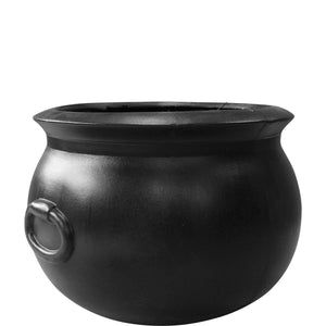 12 in. Black Witch Cauldron | Halloween Candy Bowl