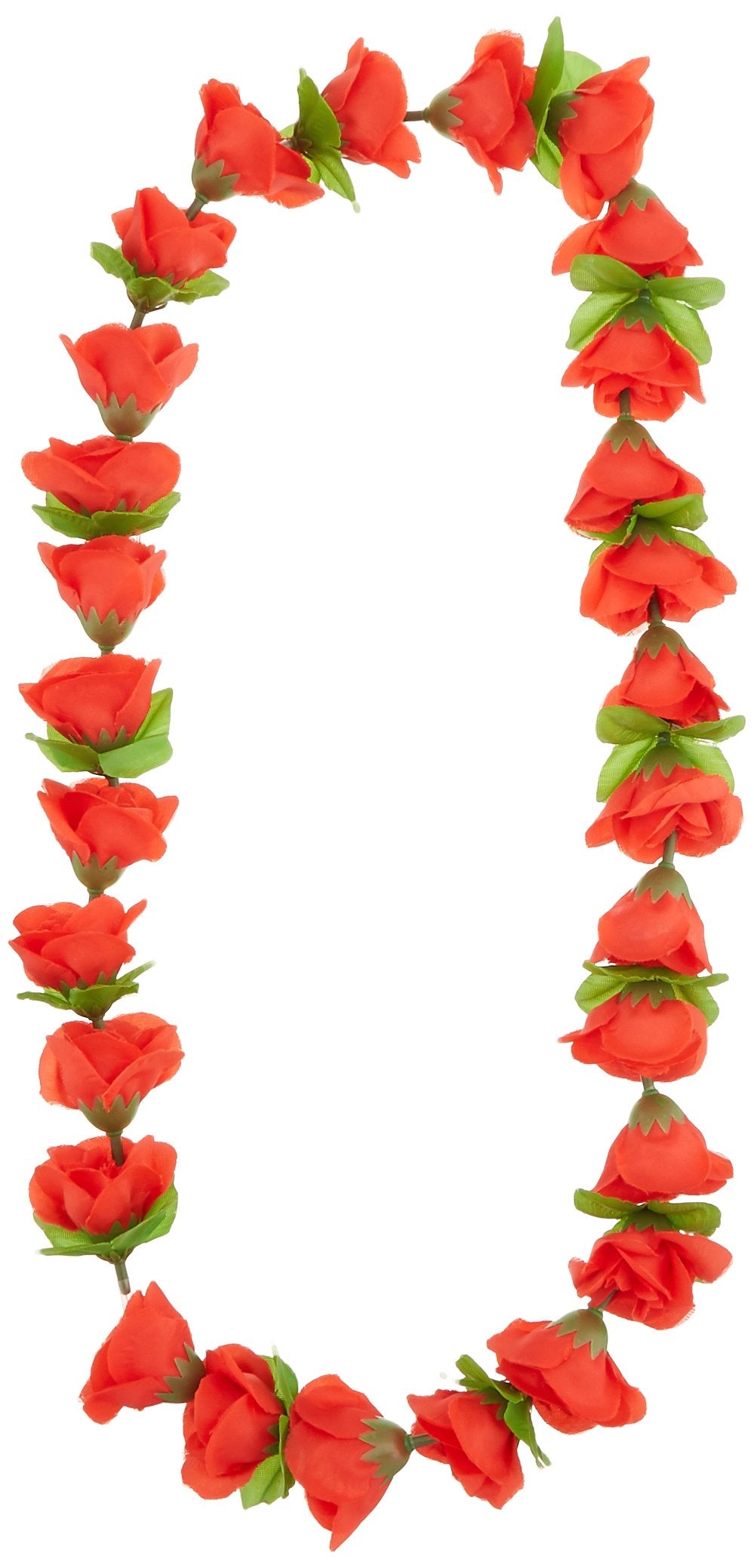 Vibrant 40-Inch Rose Lei for Derby Day Celebrations