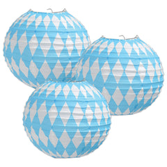Oktoberfest Paper Lanterns - Set of 3