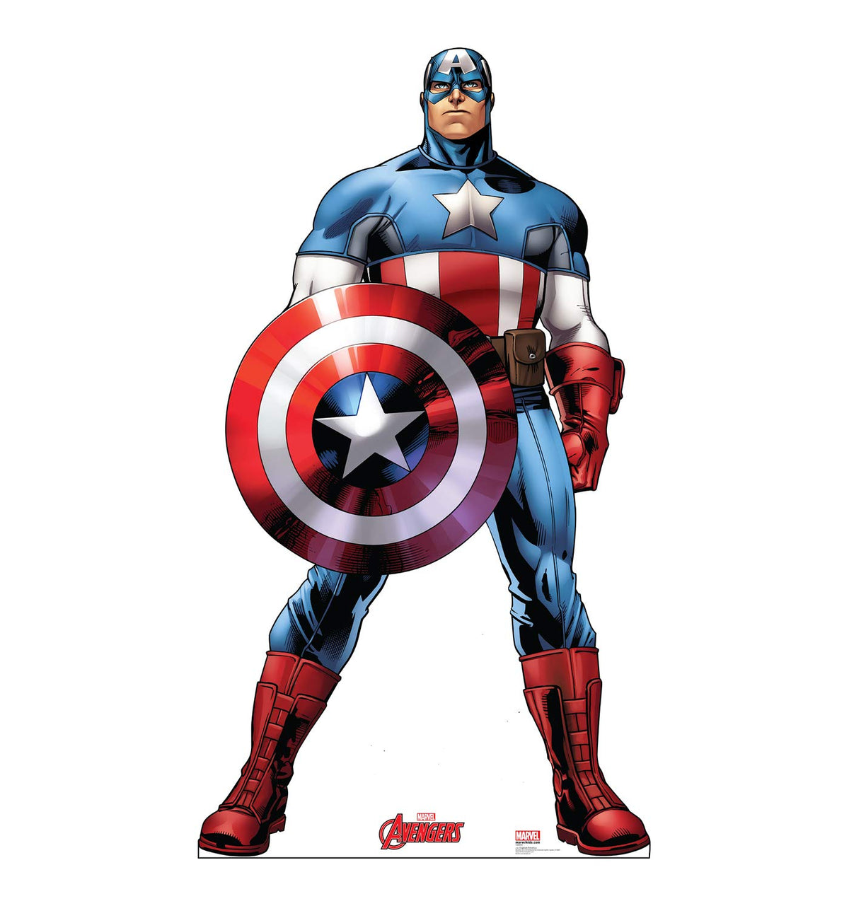 Captain America Avengers Standee - 74" x 41"