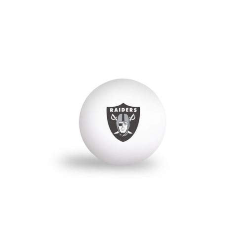 Las Vegas Raiders Ping Pong Balls - 6 Pack