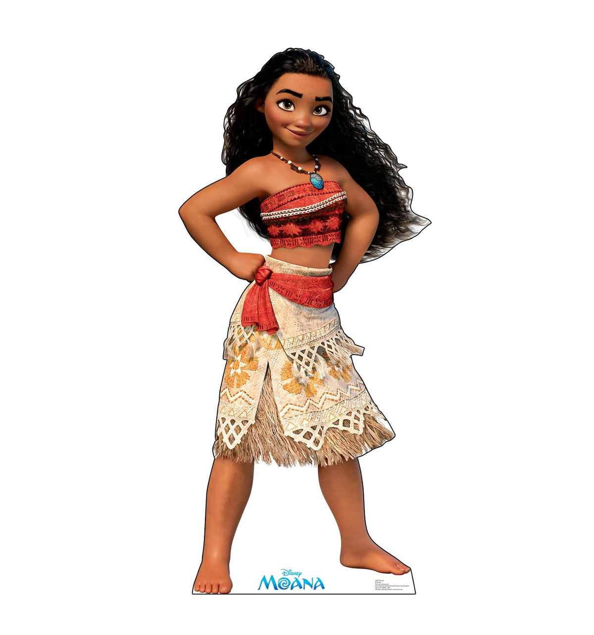 Moana Birthday Party Standee - 62x29 Inches