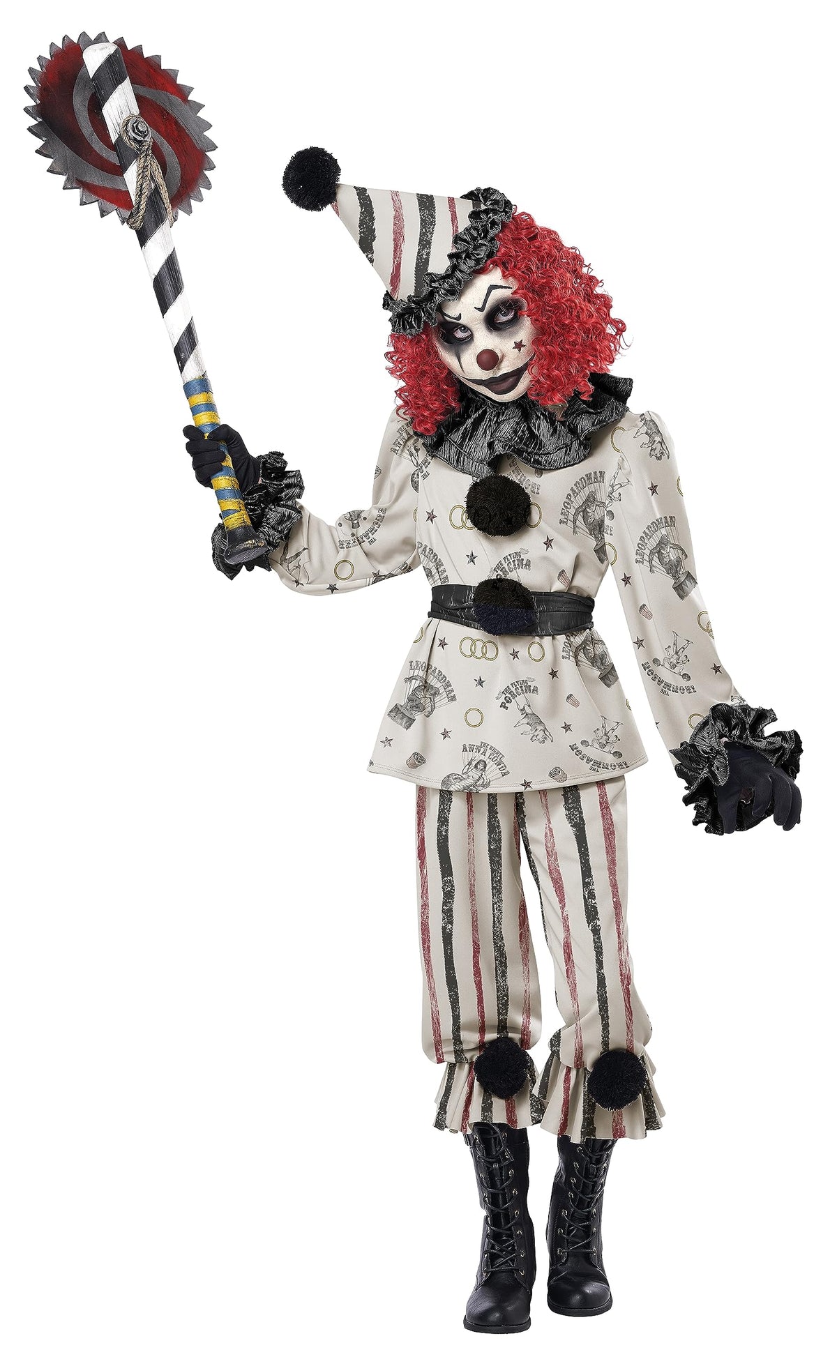 Creeper Clown Girl Halloween Costume