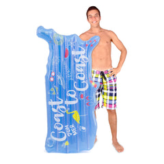 Coast-to-Coast Inflatable Body Raft - 30"x58"