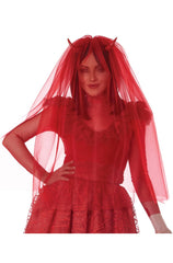 Gothic Bride of Darkness Costume - Women's Vampire Halloween Attire