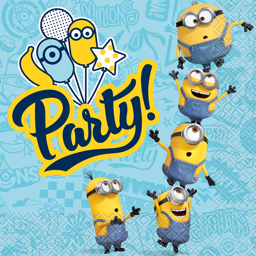 Minions 2 Lunch Napkins - 16 Count