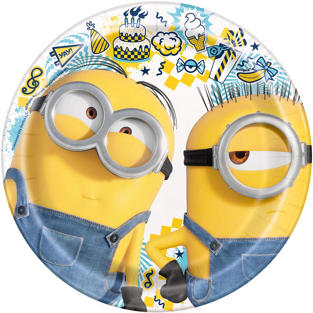 Minions 2 7-Inch Party Plates - Pack of 8
