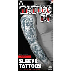 Halloween Tattoo Sleeve - Playa Design