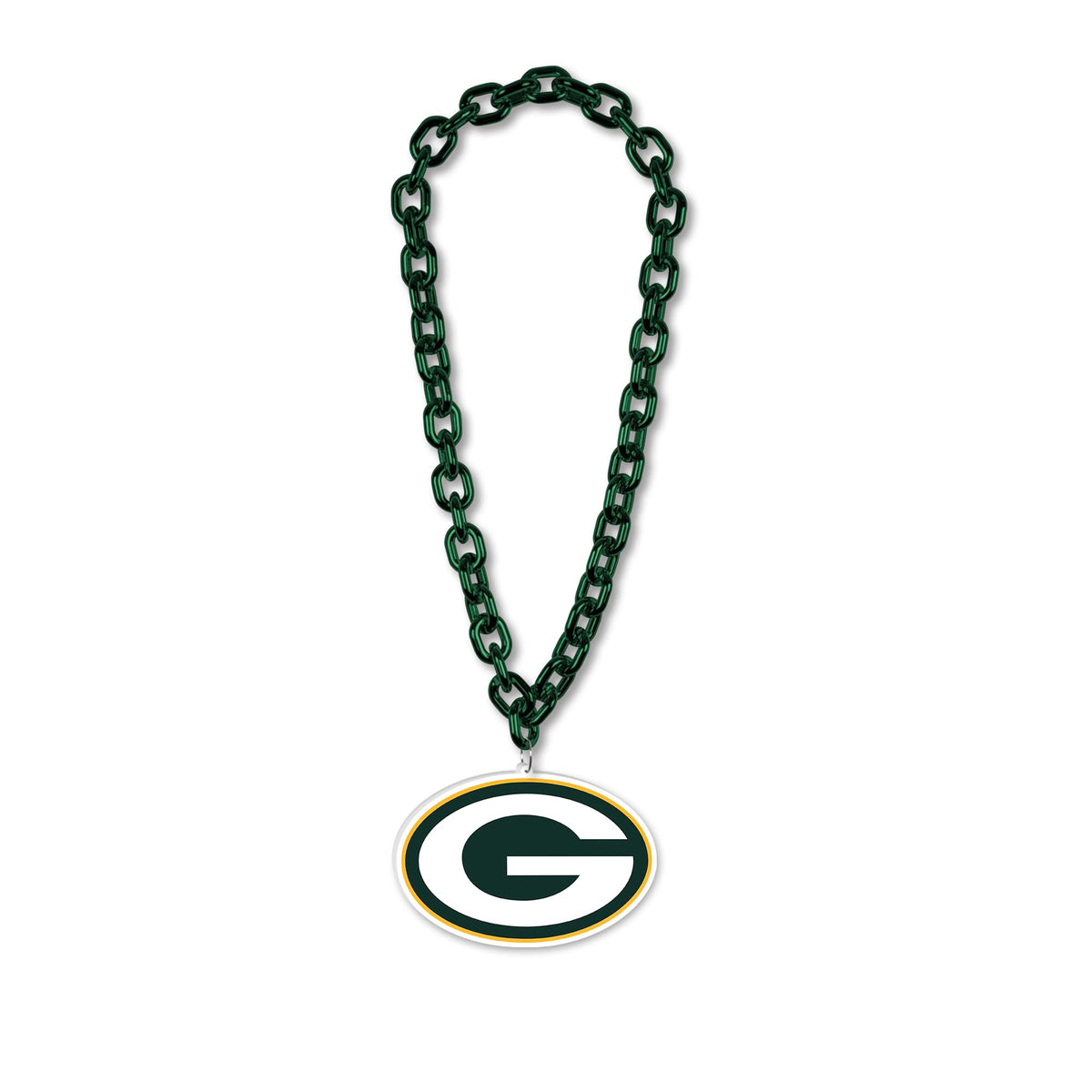 Large Chain Necklace - Green Bay Packers Edition