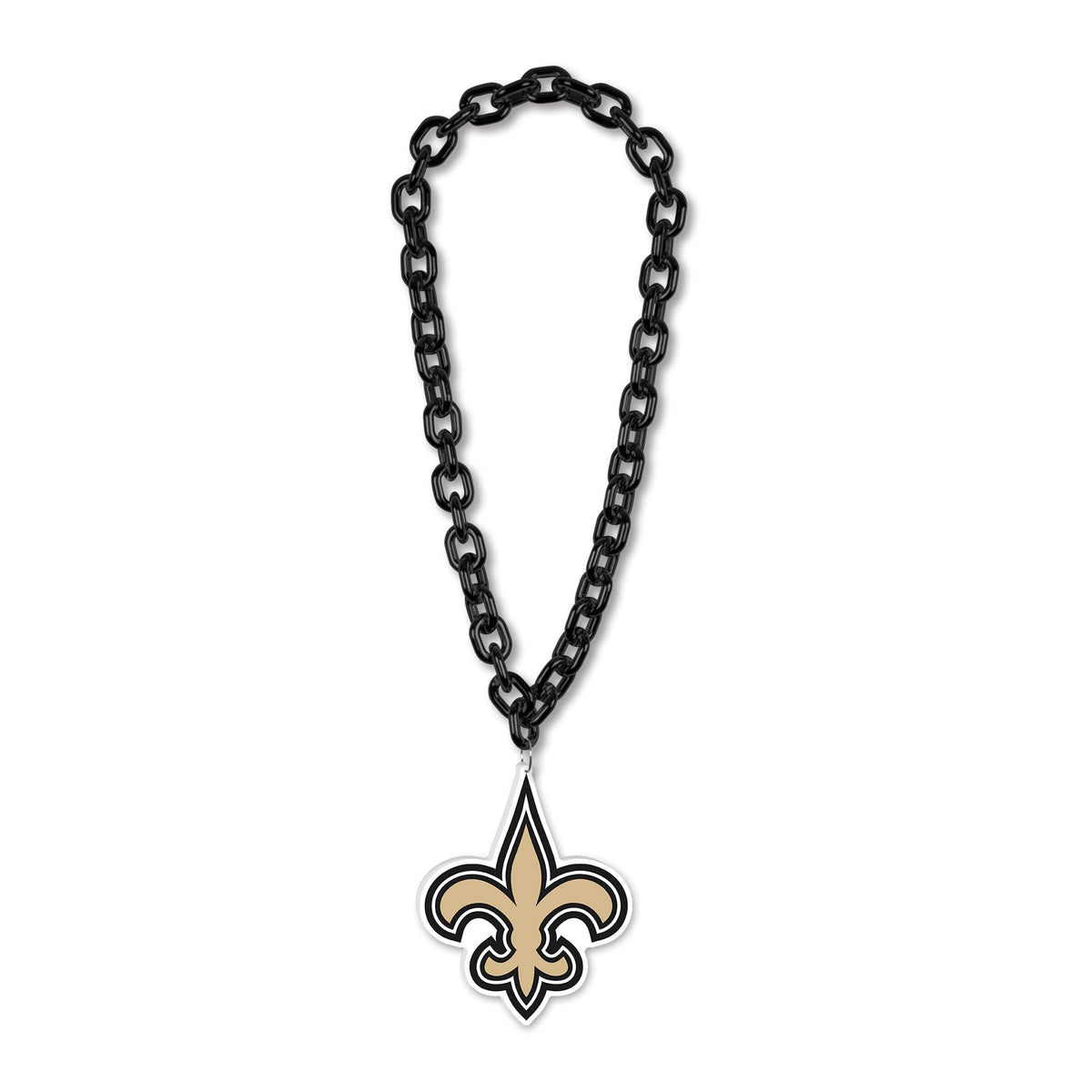 New Orleans Saints Large Chain Necklace