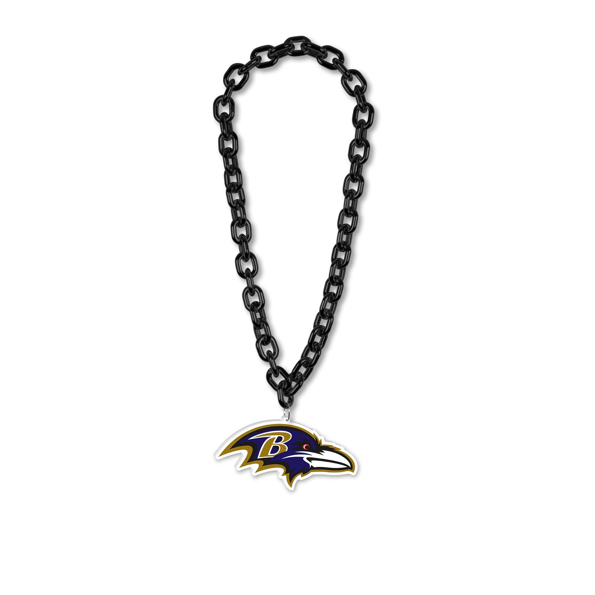Baltimore Ravens Large Chain Necklace
