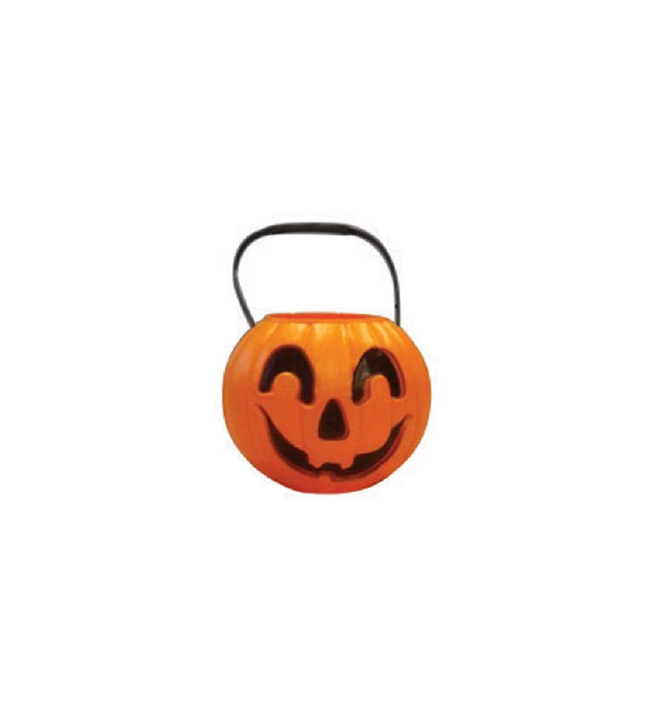 9-Inch Pumpkin Trick-or-Treat Bucket