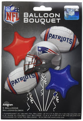 New England Patriots Foil Balloon Bouquet
