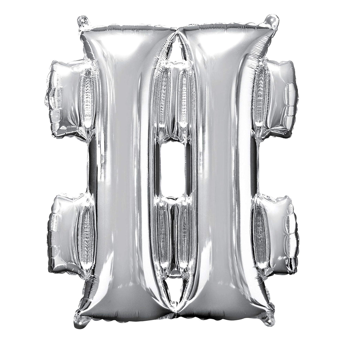 Silver Star Metallic Foil Balloon