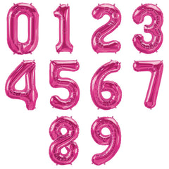 Rose Gold Number 8 Foil Super Shape Balloon