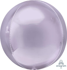 Pastel Lilac Orbz Geometric Foil Balloon