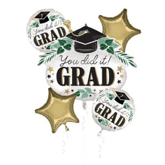 You Did It Ivy Grad Foil Balloon Bouquet
