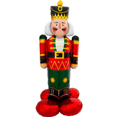 Festive 50-Inch Nutcracker Airloonz Balloon