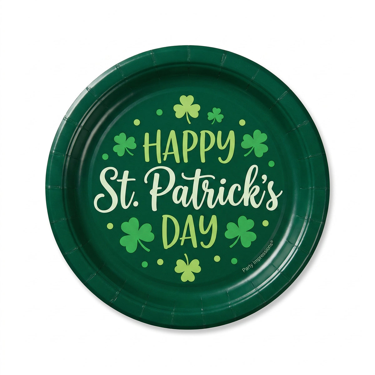 St. Patrick's Day Irish Blessings Paper Plates - 6.75"