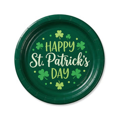St. Patrick's Day Irish Blessings Paper Plates - 6.75"