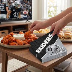 NFL Las Vegas Raiders Luncheon Napkins - 6.5 In. x 6.5 In.