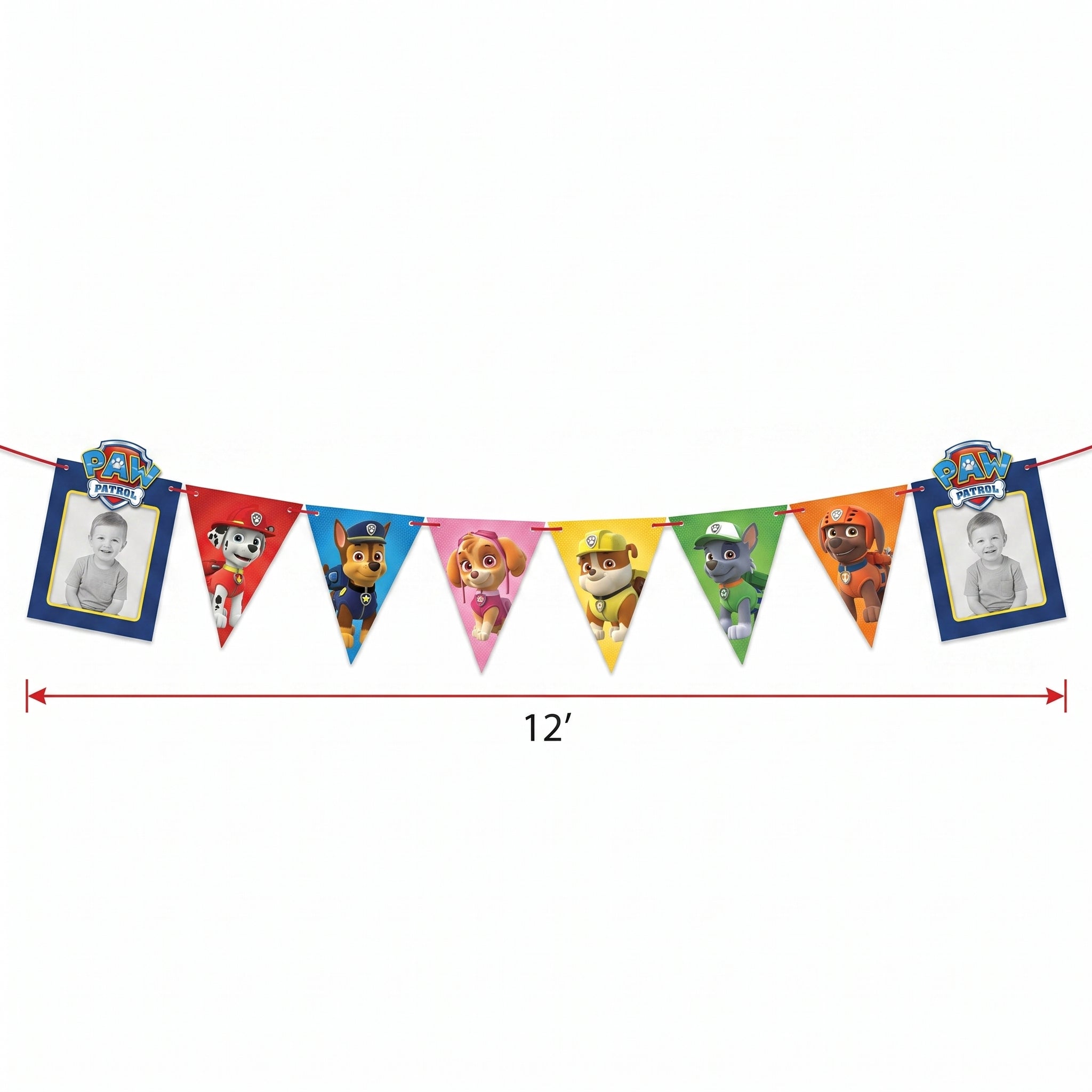 Nickelodeon PAW Patrol Adventure Photo Banner Garland