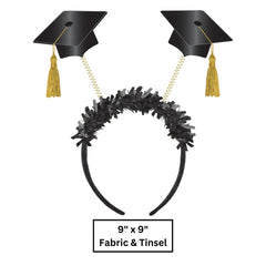 Class 101 - Graduation Cap Headbopper Headband
