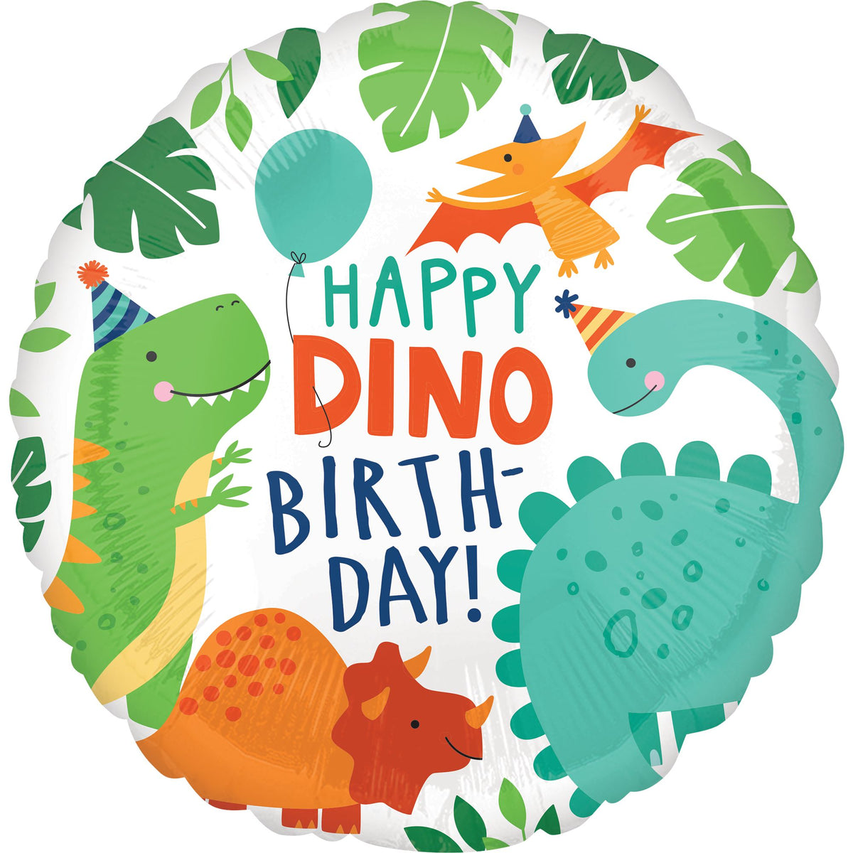 Little Gym - 18 In.  Dinomite Dinosaur Birthday Foil Balloon - 1 Ct.